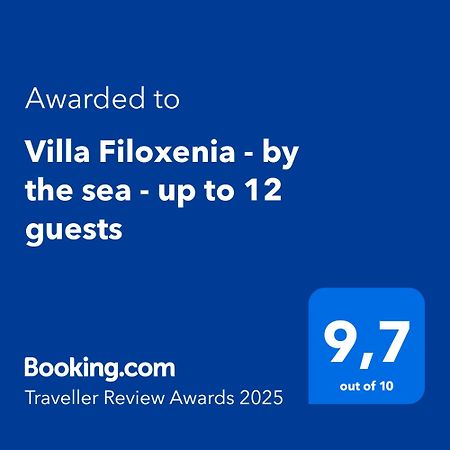 Villa Filoxenia - By The Sea - Up To 12 Guests Kato Rodini Εξωτερικό φωτογραφία